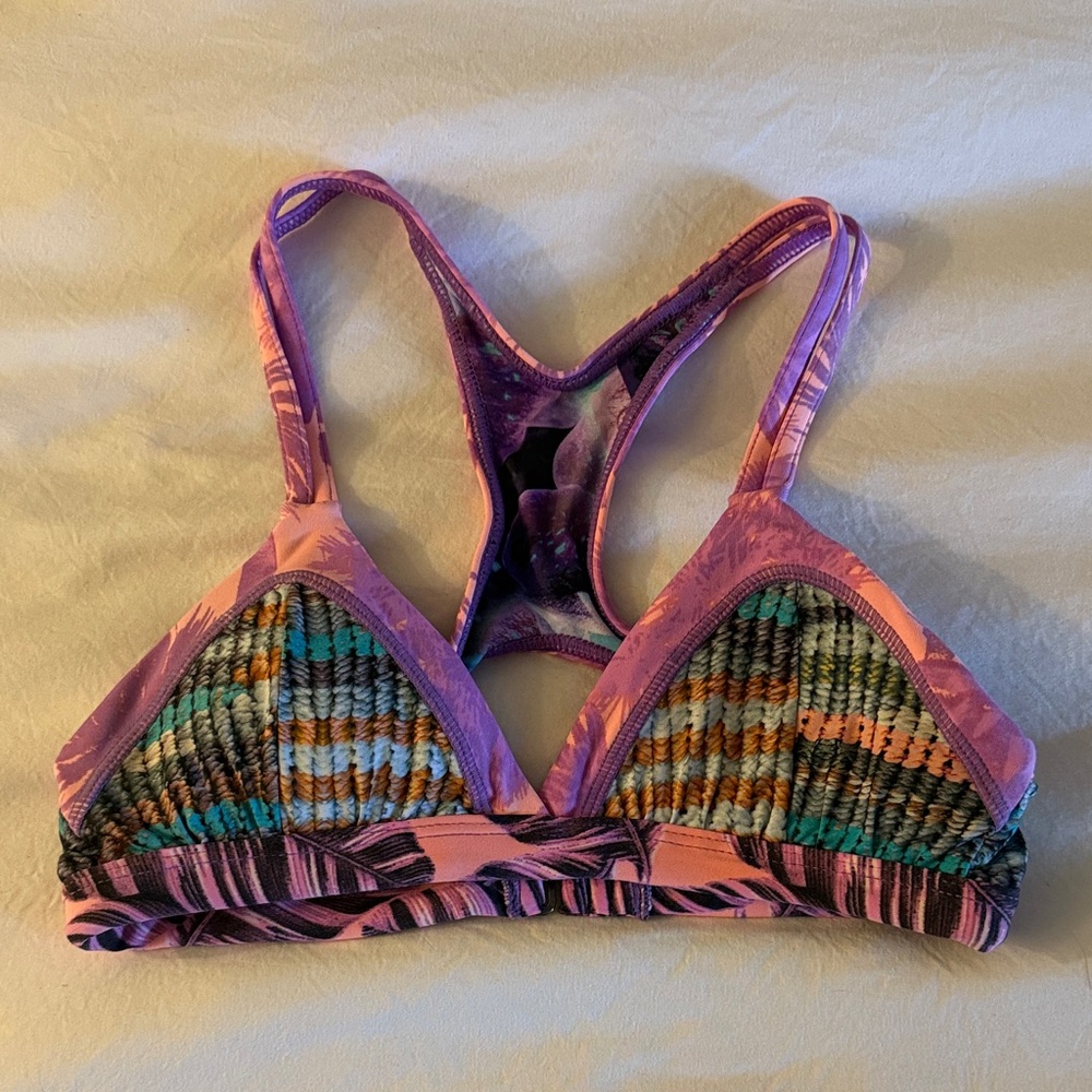 Maaji Multicolor Bralette Bikini Top